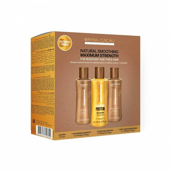 BRASIL CACAU ALISADO BRASILEÑO SMOOTHING PROTEIN PACK - Imagen 2