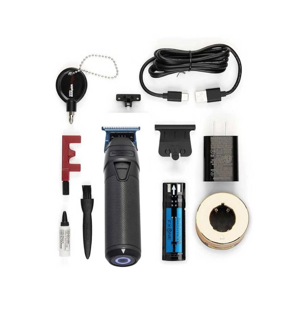 COMBO BABYLISS PRO FXONE BLACK METAL – CLIPPER - TRIMMER Y SHAVER - Imagen 3