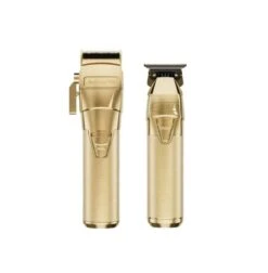 COMBO II BABYLISS PRO FXONE GOLD METAL CLIPPER-TRIMMER