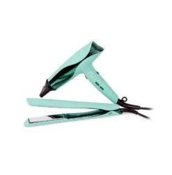 CORIOLISS KIT PLANCHA DE PELO C5 + SECADOR WIND MINT GREEN COLLECTION