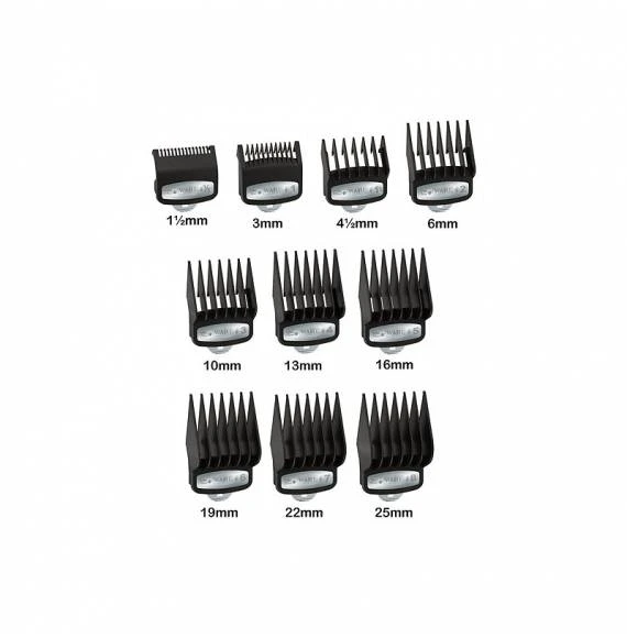 KIT 8 PEINES WAHL PREMIUM CON ORGANIZADOR - Imagen 2