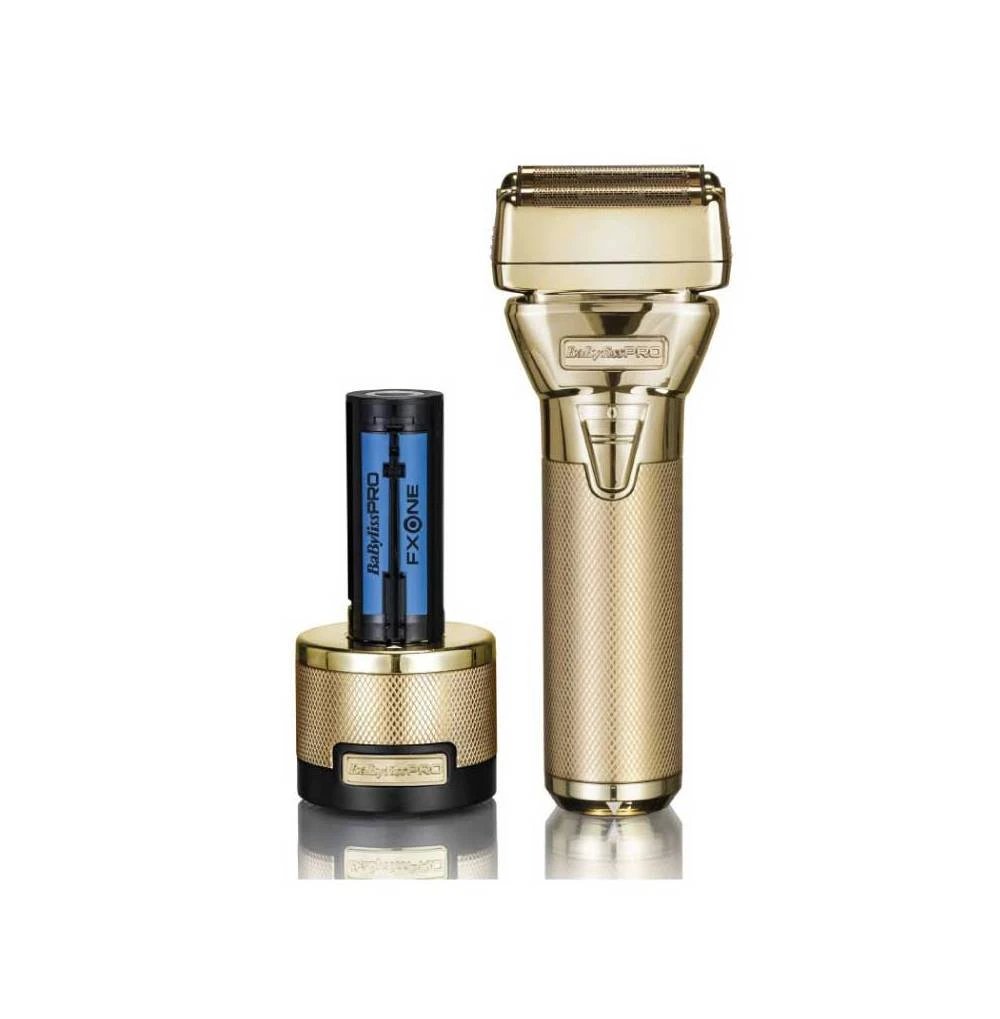 MÁQUINA AFEITADORA BABYLISS PRO FXONE ALL-METAL DOUBLE FOIL SHAVER GOLDFX - Imagen 6