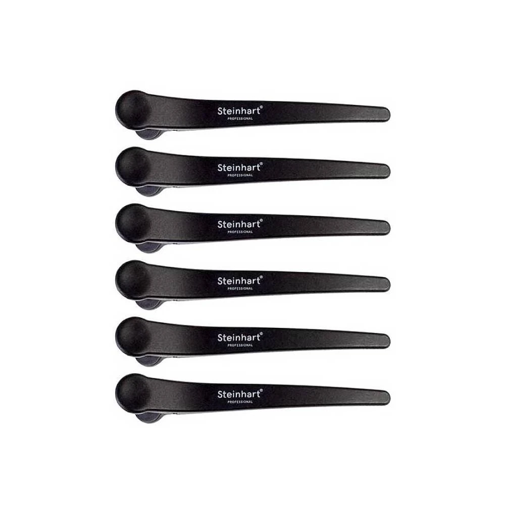 PACK DE 6 PINZAS PLÁSTICAS DE CARBONO STEINHART 13CM