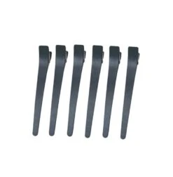 PACK DE 6 PINZAS PLÁSTICAS NEGRAS 11,5 CM EUROSTIL