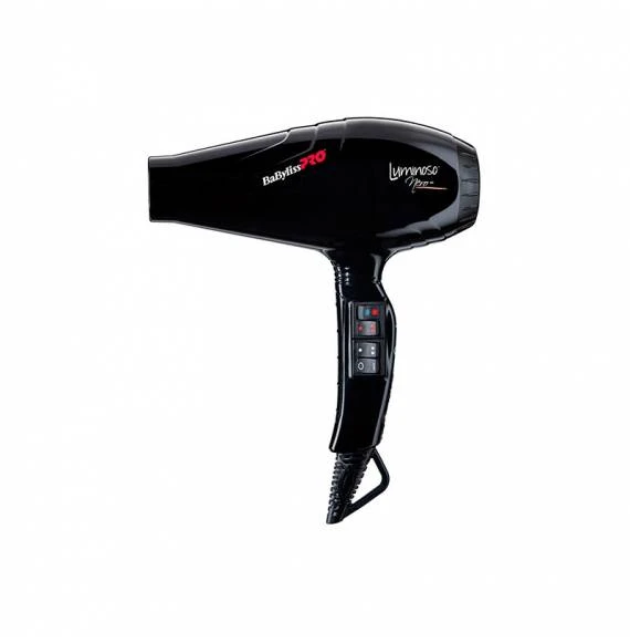 SECADOR BABYLISS PRO LUMINOSO+ NEGRO - Imagen 2