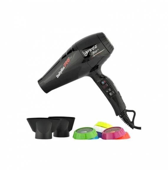 SECADOR BABYLISS PRO LUMINOSO+ NEGRO