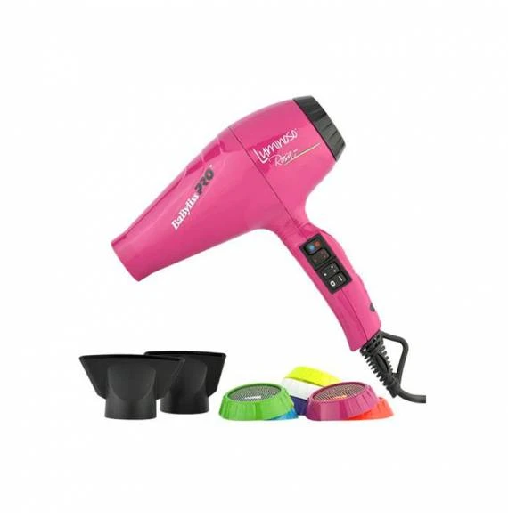 SECADOR BABYLISS PRO LUMINOSO+ ROSA