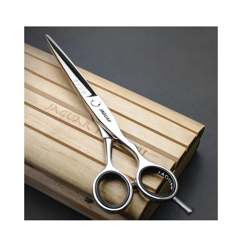 TIJERA PROFESIONAL JAGUAR GOLD KAMIYU 5.75" - Imagen 3